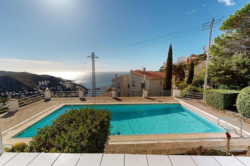 Appartement 65 M2 ,Piscine Vue Mer Roses Extérieur photo